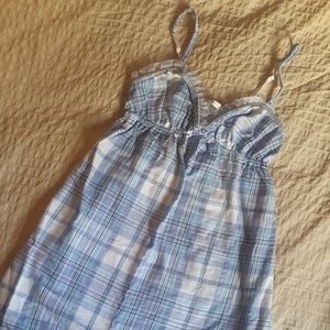 Victoria's Secret Flannel Chemise & Tunic Robe M/L