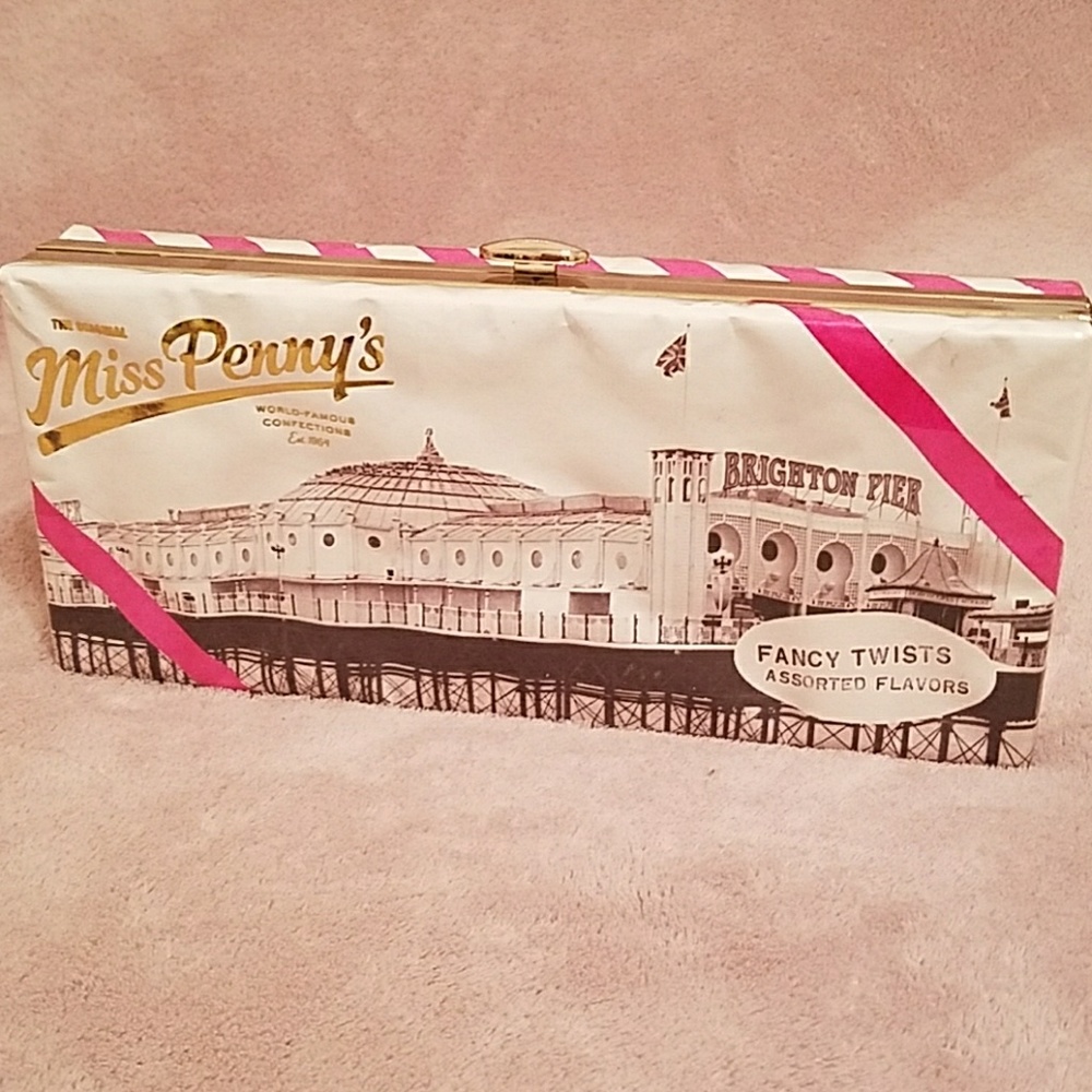 Kate Spade candy box clutch