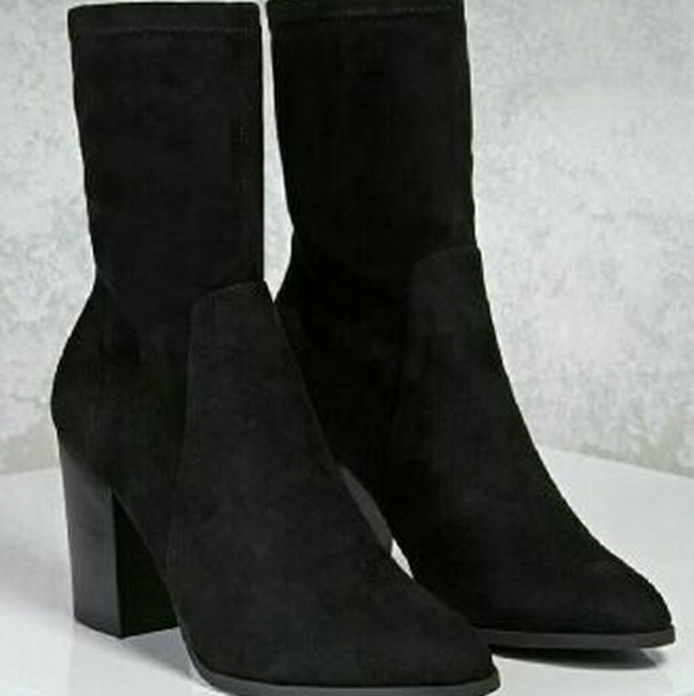 Forever 21 Sock Boots
