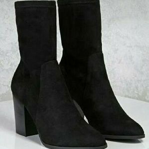 Forever 21 Sock Boots