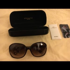 Coach Beatrice Sunglasses in brown