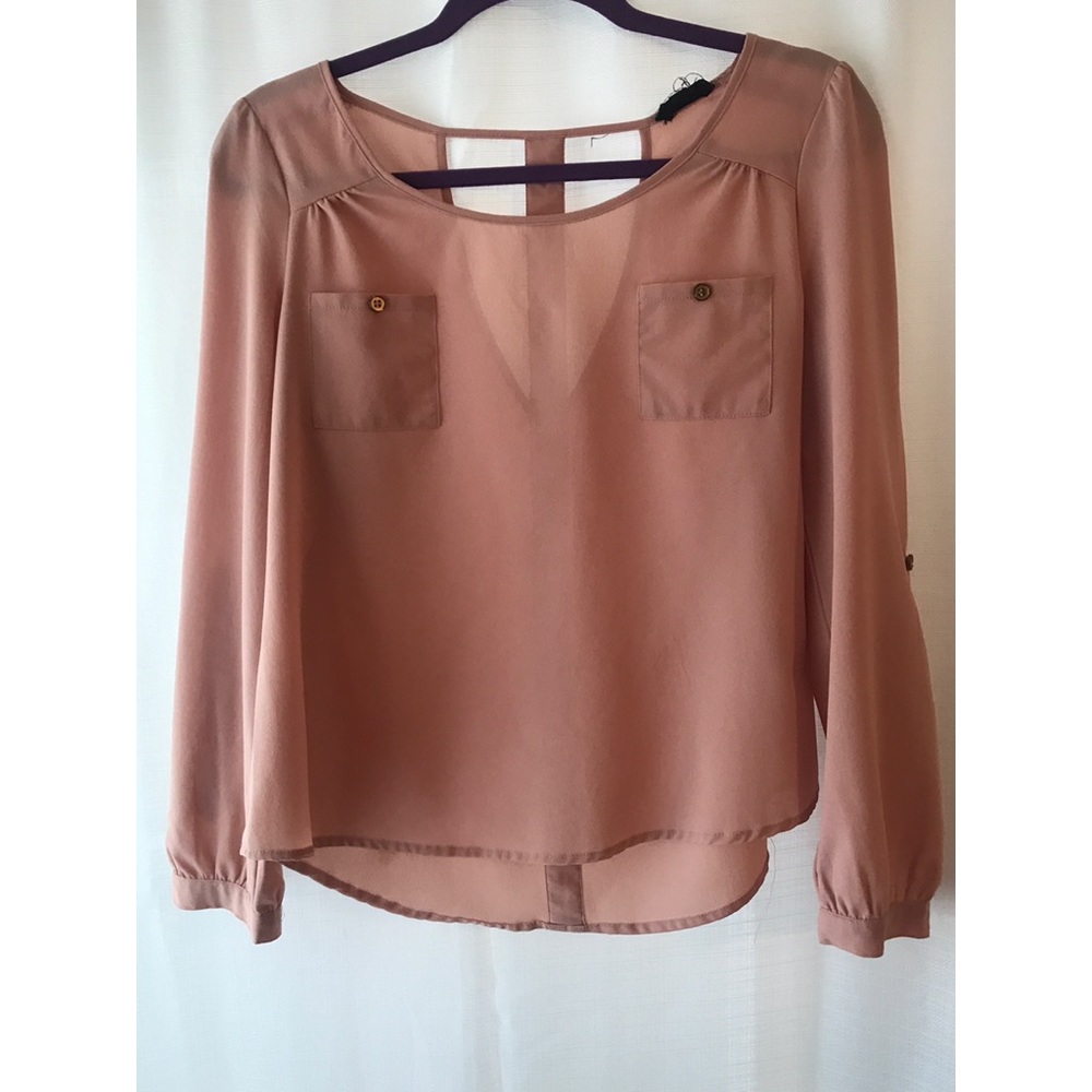 Long sleeve blouse