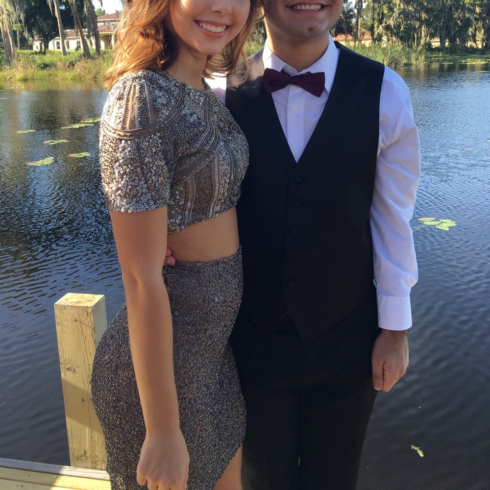 Scala beaded homecoming dress - Picture 2 of 2