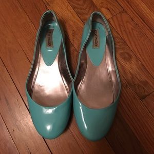Beautiful Light Turquoise Steve Madden Ballet Flat