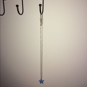 Blue Starfish Necklace