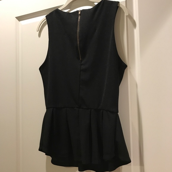 Mossimo Supply Co. Tops - NWOT black peplum top