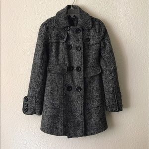 Gray coat