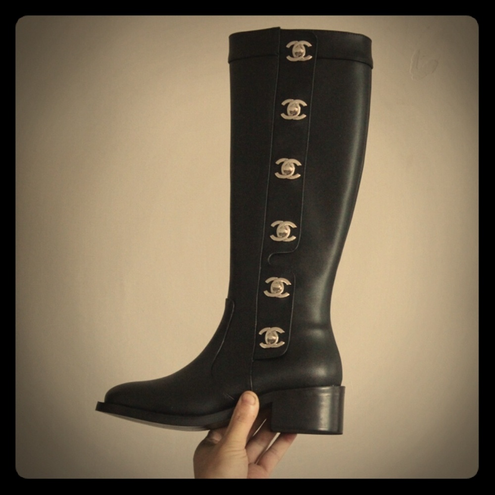Chanel Tall Boots