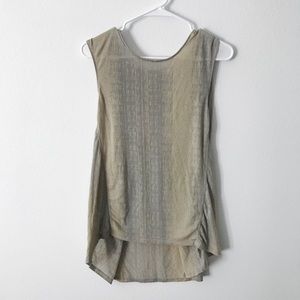 Rare ✨ Lululemon flow tank top with cape Rare ✨ Lululemon flow tank top with cape