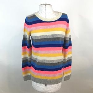 J. CREW | New Wool Teddie Striped Sweater J. CREW | New Wool Teddie Striped Sweater
