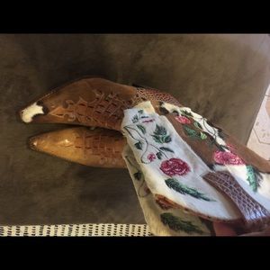 Free Lance Paris 39 Woman's Cow Hide and Alligator