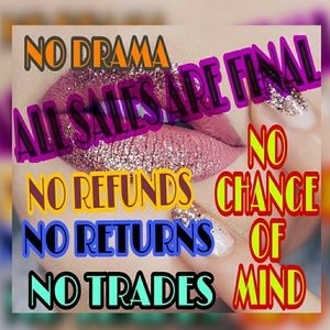 🚫NO TRADES, RETURNS, REFUNDS🚫