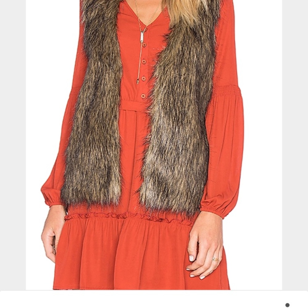 Faux Fur Vest by Madison