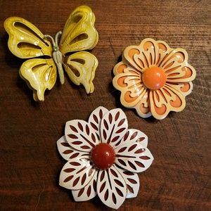 Enamel Hat Pins from 1950's