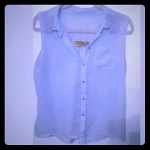 Vera Wang princess light blue tank Vera Wang princess light blue tank