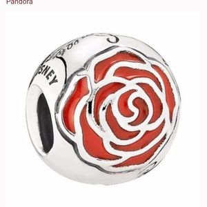 Disney Beauty & the Beast Belle Rose Charm