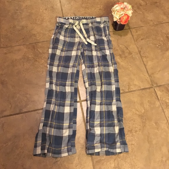American Eagle Outfitters Pants - American eagle men's medium blue pajama bottoms American Eagle Outfitters Pants - American eagle men's medium blue pajama bottoms