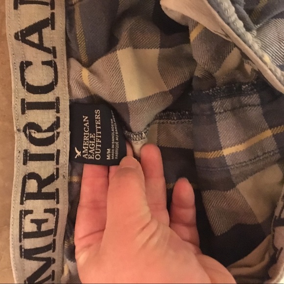 American Eagle Outfitters Pants - American eagle men's medium blue pajama bottoms American Eagle Outfitters Pants - American eagle men's medium blue pajama bottoms