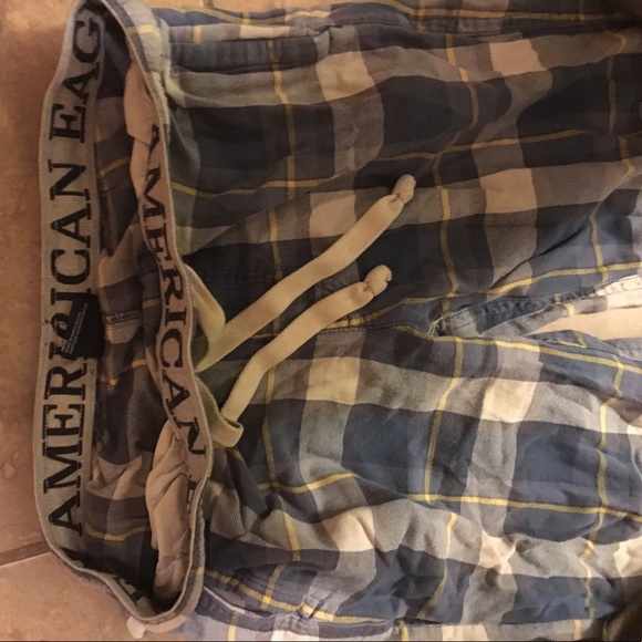 American Eagle Outfitters Pants - American eagle men's medium blue pajama bottoms American Eagle Outfitters Pants - American eagle men's medium blue pajama bottoms