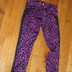 Lululemon cheetah pattern leggings