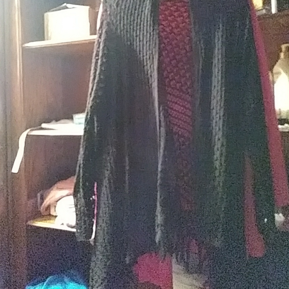 Open sweater