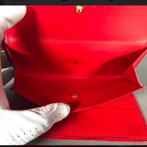 SOLD Louis Vuitton Porte Tresor Sarah Long Wallet - Picture 6 of 8