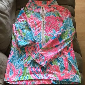 Lilly Pulitzer let's cha cha popover