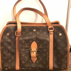 LouisVuitton Baxter PM Monogram Canvas Dog Carrier