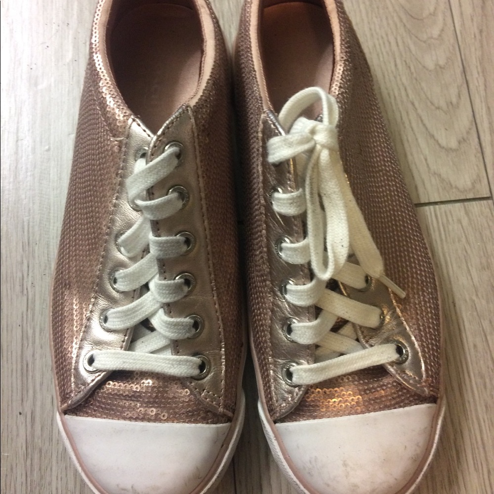 Coach sneakers with sequins