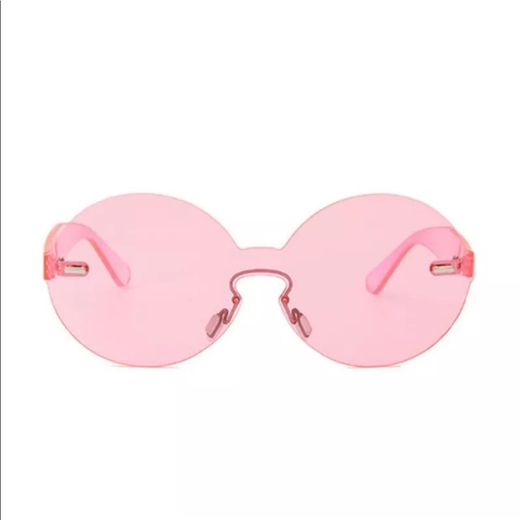 Accessories | Pink Barbie Round Sunglasses Rave Party Club  display picture 3