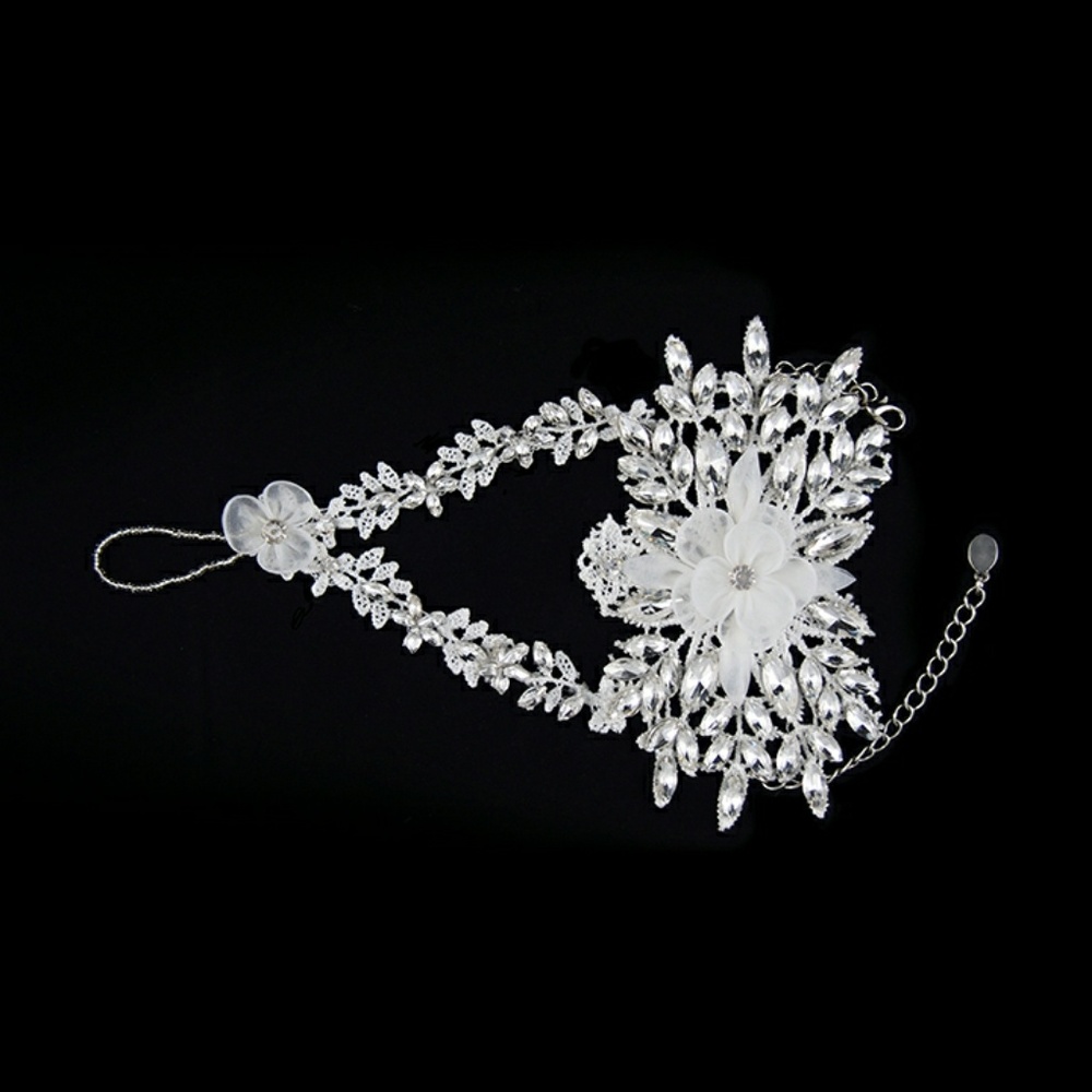 Twinkling Finger Bracelet Ring set