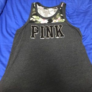 EUC Large Pink Sequin Tank