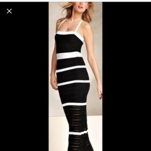 Black and white dress