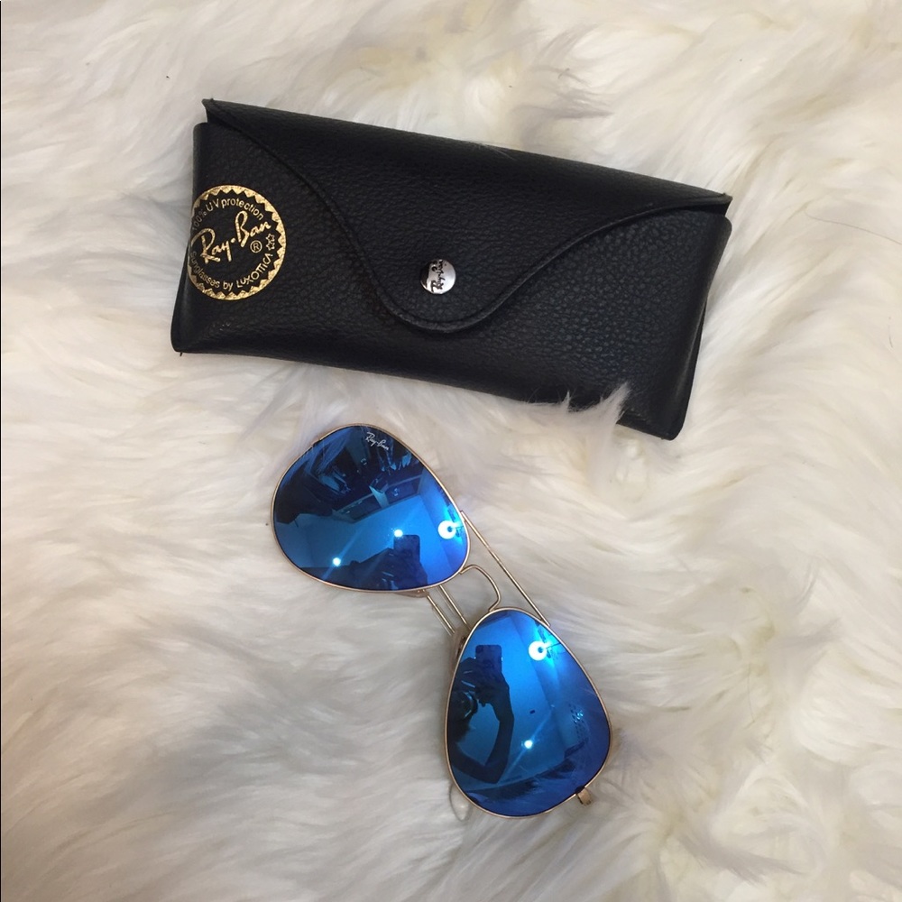 Rayban Aviator - Mirror Lens (blue)