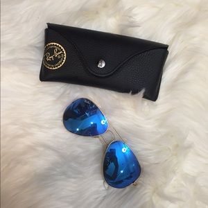 Rayban Aviator - Mirror Lens (blue)