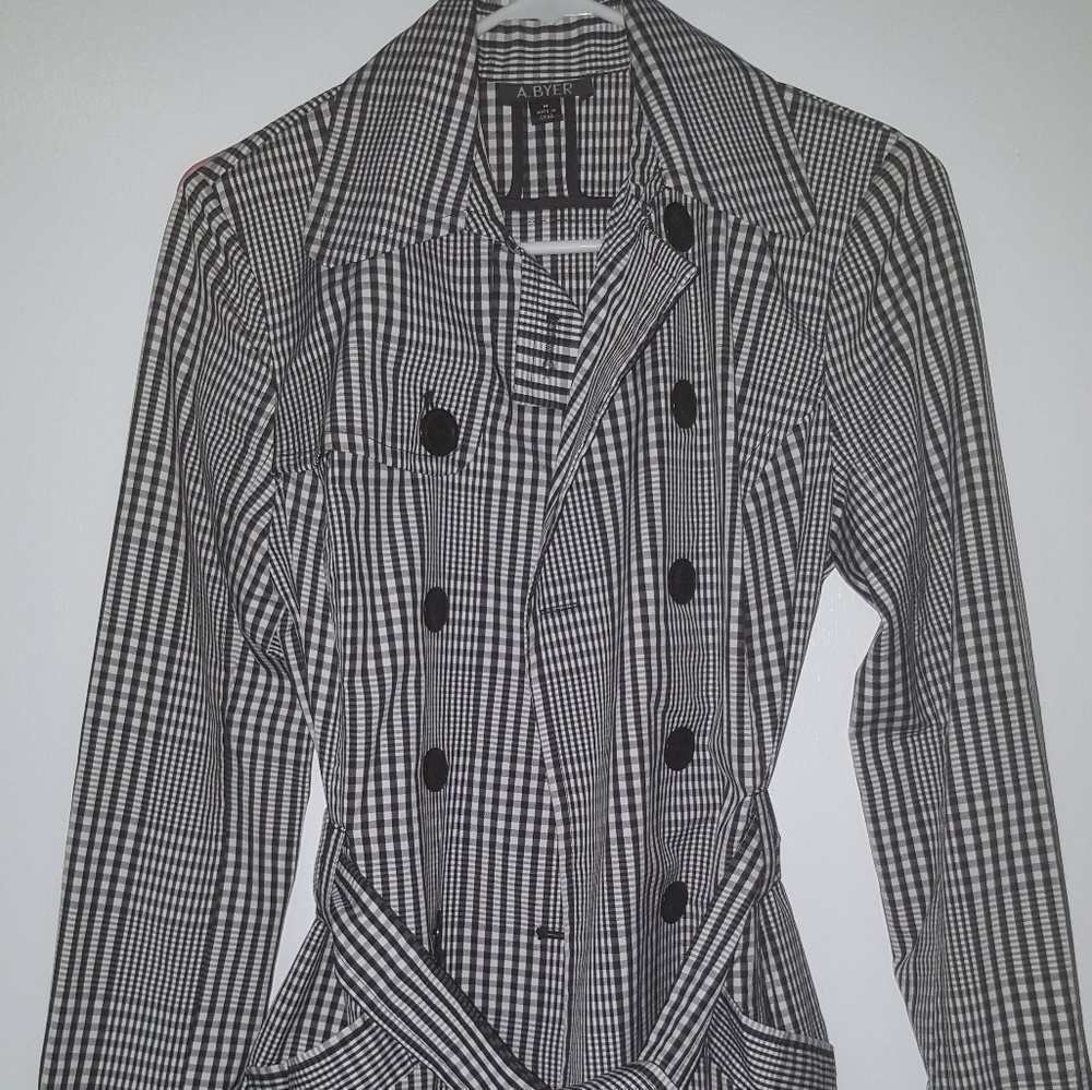 Amy Byer Trench Style Jacket