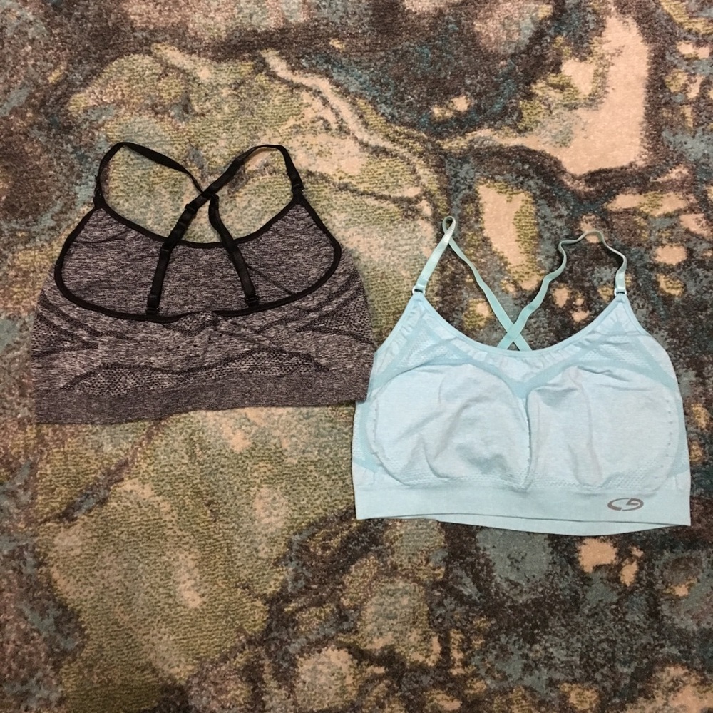 2 Large sports Bras Bundle