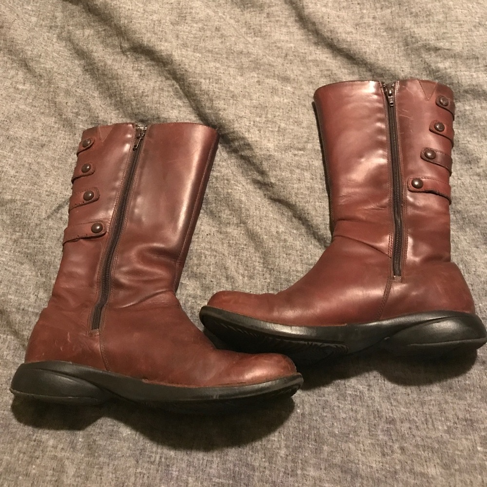 Brown Merrel waterproof Leather Boots