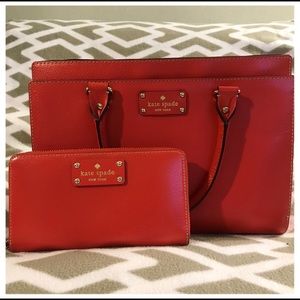 ♠️ Kate Spade • Red Purse & Wallet ♠️ Kate Spade • Red Purse & Wallet