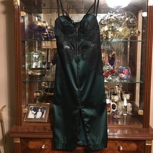 Bebe sexy midi lace dress