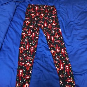 Lularoe OS spaceship leggings