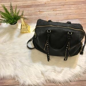 EUC Black Steve Madden Purse with cross body strap EUC Black Steve Madden Purse with cross body strap