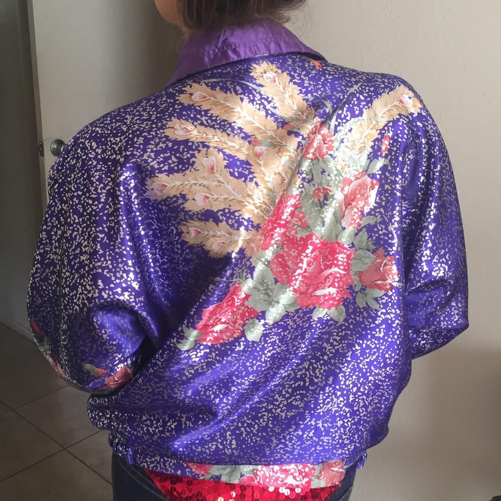 Vintage jacket (floral design)