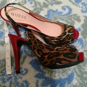 Guess Leopard print shoe