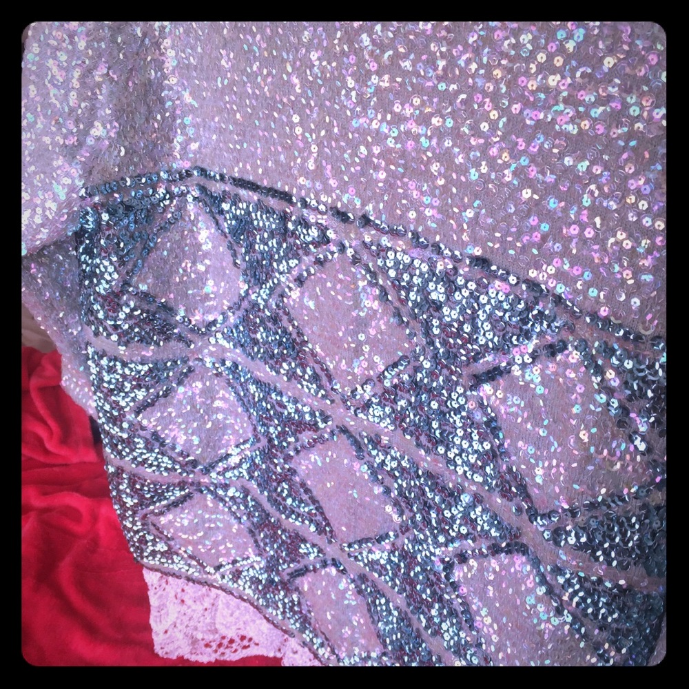 Vintage sequin sweater