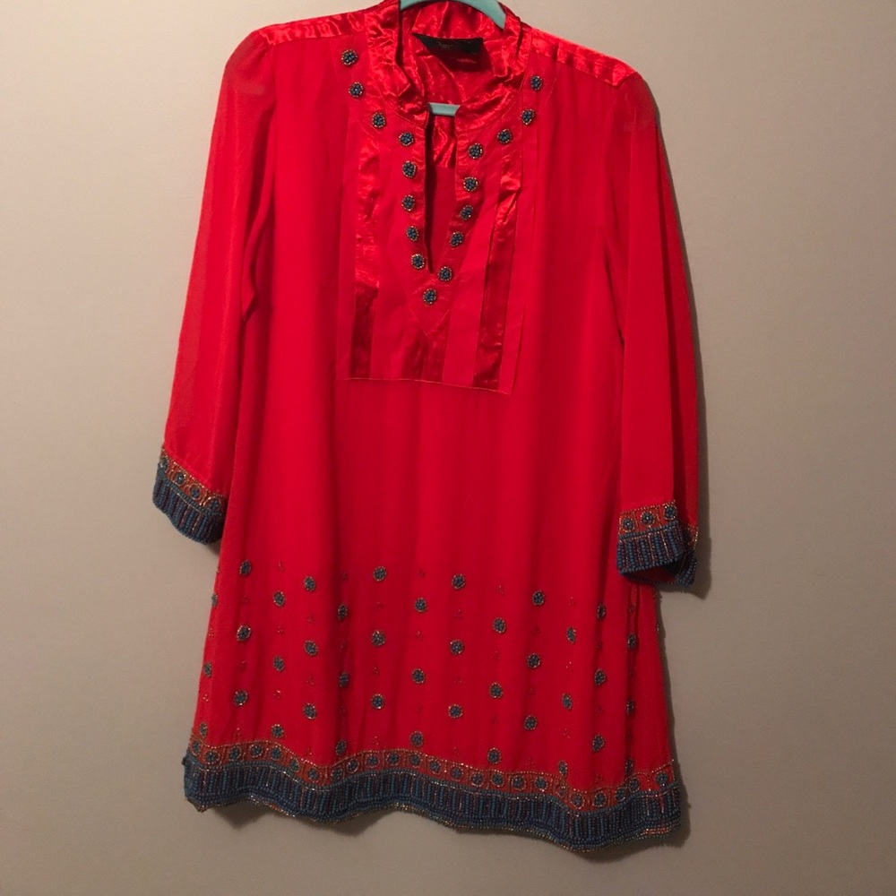 Hand beaded dress