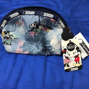 NWT Minnie Mouse LeSportsac Cosmetic Bag