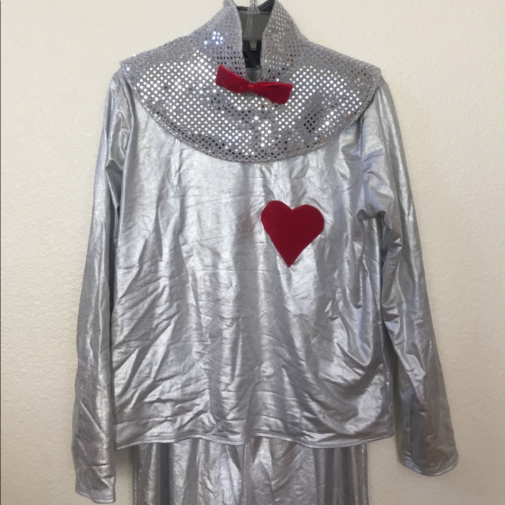 EUC “Tin Man “costume sz Child XL with shoes Y7