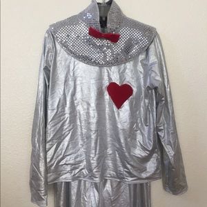 EUC “Tin Man “costume sz Child XL with shoes Y7