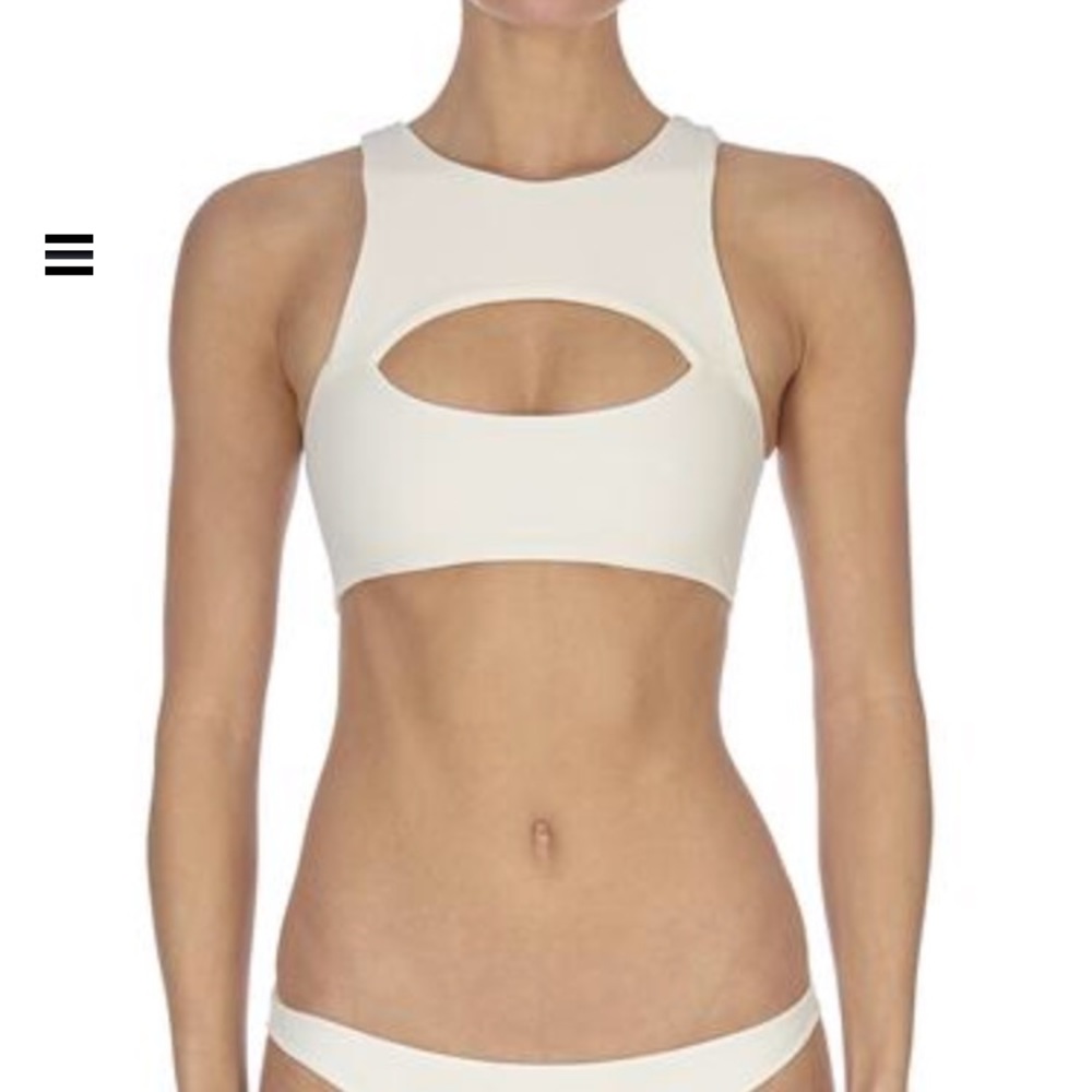 Mikoh Marrakech Black bikini top S